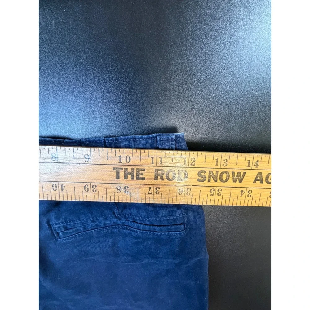 Gap Kids Boys Navy Blue Chino Shorts‎ Adjustable Waist Size 12 School Uniform J6